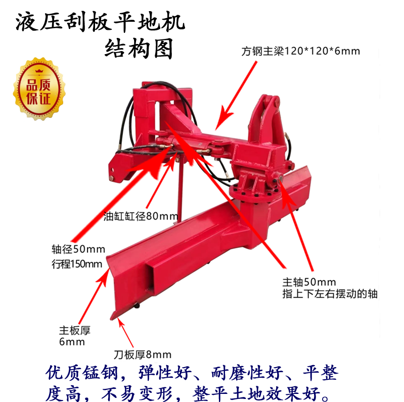 最新款四轮平地机